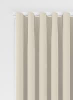 Niue gordijn - Beige met Wave plooi