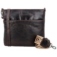 Hide & Stitches Schoudertas Next Navajo Donker Bruin