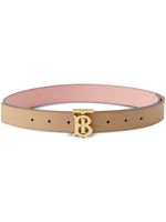 Burberry ceinture réversible à boucle logo - Tons neutres