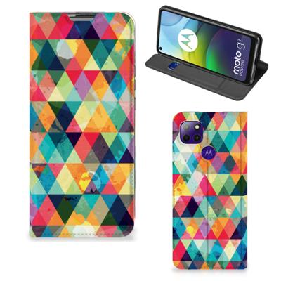 Motorola Moto G9 Power | Hoesje met Magneet | Geruit
