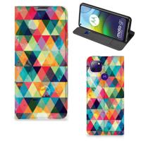 Motorola Moto G9 Power | Hoesje met Magneet | Geruit