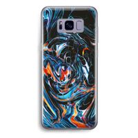 Black Unicorn: Samsung Galaxy S8 Plus Transparant Hoesje