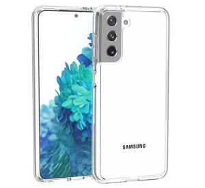Casecentive Shockproof case Samsung Galaxy S21 transparant - 8720153793155