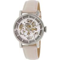 Fossil Original Boyfriend Automatic Skeletonized White Leather Dameshorloge ME3069