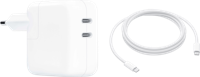 Apple 35W Power Adapter Met 2 Usb C Poorten + Apple usb C Oplaadkabel (2m) - thumbnail