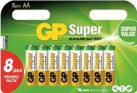 GP GP 8-multipack AA Batterij Alkaline LR06 15A - 3012260 - thumbnail