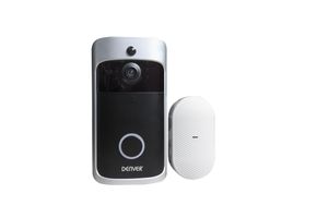 DENVER VDB-111 Deurbel met Camera - Videodeurbel - Met Wi-Fi functie / App voor Android & iOS