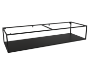 Storke Edge decoratieve frame mat zwart 150 x 52 cm