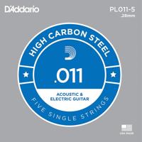 D'Addario PL011-5 Losse Snaren .011 Elektrisch/Western 5-Pack