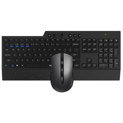 Rapoo Draadloos toetsenbord combo set 8200T Multi-mode QWERTY Toetsenbord Zwart