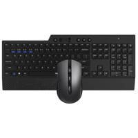 Rapoo Draadloos toetsenbord combo set 8200T Multi-mode QWERTY Toetsenbord Zwart