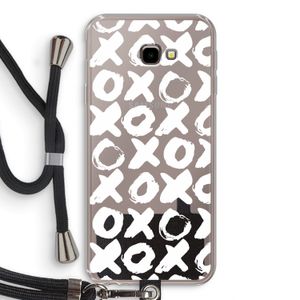XOXO: Samsung Galaxy J4 Plus Transparant Hoesje met koord