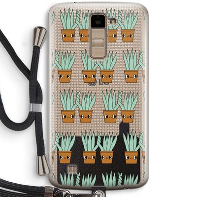 Sansevieria: LG K10 (2016) Transparant Hoesje met koord