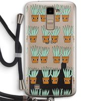 Sansevieria: LG K10 (2016) Transparant Hoesje met koord