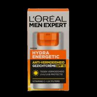 Men Expert Hydra energetic hydraterende gezichtscreme SPF15 50 Milliliter