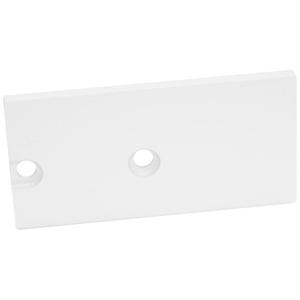 Barthelme 62399536_9010 BARdolino Muro Eindkappen-set Aluminium (l x b x h) 2 x 18.4 x 37.3 mm 2 stuk(s)