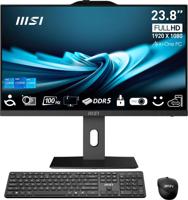 MSI Pro AP242P 14M-682EU Intel® Core™ i5 i5-14400 60,5 cm (23.8") 1920 x 1080 Pixels Alles-in-één-pc 16 GB DDR5-SDRAM 512 GB SSD Windows 11 Pro Wi-Fi 6E (802.11ax) Zwart