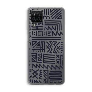 Marrakech print: Samsung Galaxy A12 Transparant Hoesje