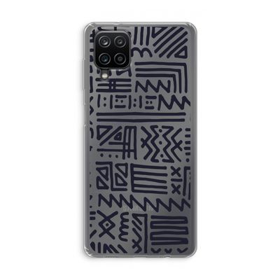 Marrakech print: Samsung Galaxy A12 Transparant Hoesje
