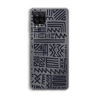 Marrakech print: Samsung Galaxy A12 Transparant Hoesje