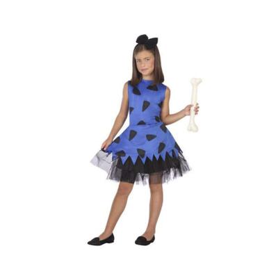 Kostuums voor Kinderen Grotbewoner Blauw (2 pcs) Maat 3-4 Jaar