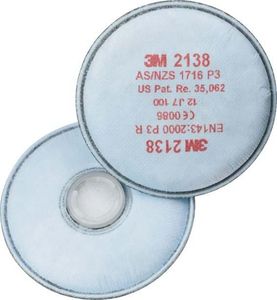 3m 2138 ov-ag filter p3 1 paar