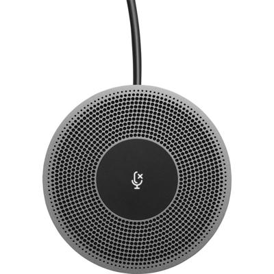 Logitech Expansion Mic MeetUp Spraakmicrofoon Statief Zendmethode:Kabelgebonden Voet Kabelgebonden Meerdere kleuren