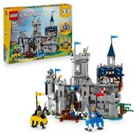 LEGO Creator 3-in-1 31168 Middeleeuws ridderkasteel - Bouwset voor 9 jaar en ouder