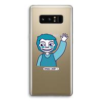 Zwaai: Samsung Galaxy Note 8 Transparant Hoesje