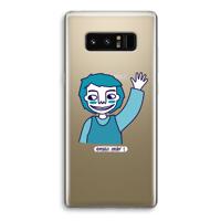 Zwaai: Samsung Galaxy Note 8 Transparant Hoesje - thumbnail