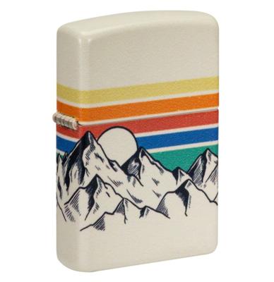 Zippo Aansteker Berg Met Zonsopgang