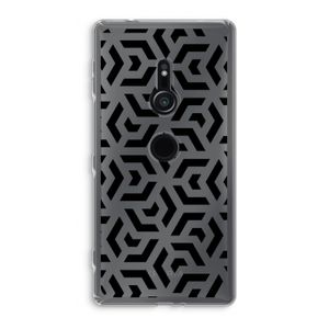 Crazy pattern: Sony Xperia XZ2 Transparant Hoesje