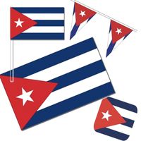 Cubaanse decoraties versiering pakket   -