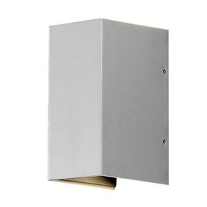 KonstSmide LedspotCremona Up - Down 2x3w - 3000K 17cm mat zilver - 7940-310