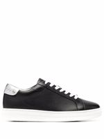Jimmy Choo baskets Rome en cuir - Noir