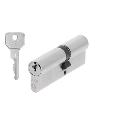 AXA AXA Security SKG** dubbele veiligheidscilinder verlengd 40-50 mm - vernikkeld