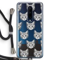 Kitten: OnePlus 7 Pro Transparant Hoesje met koord