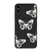 White butterfly: iPhone XS Max Biologisch afbreekbaar hoesje