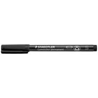 Staedtler Lumocolor permanent S DRY SAFE 313-9 Permanent marker Zwart Watervast: Ja