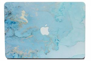 Lunso MacBook Pro 15 inch (2016-2020) cover hoes - case - Marble Ariel