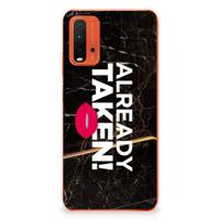 Xiaomi Poco M3 | Siliconen hoesje | met naam Already Taken Black