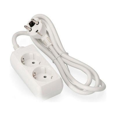 2-voudige Stekkerdoos zonder Schakelaar EDM 41017 Schuko (3 m)