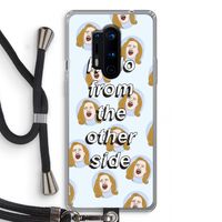 Hello: OnePlus 8 Pro Transparant Hoesje met koord