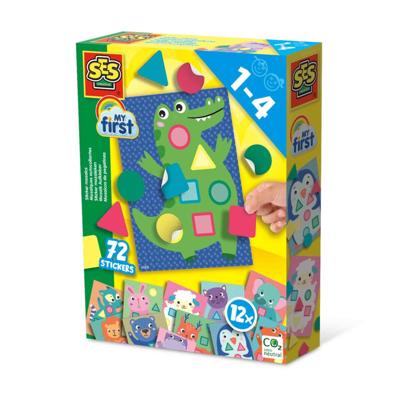 Ses my first - sticker mozaïeken met 72 stickers