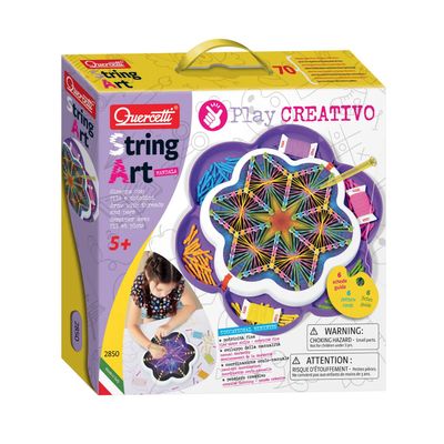 Quercetti string art mandala&apos;s maken