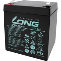 Loodaccu KungLong WPL5-12-M/F2 Loodvlies (AGM) 5 Ah 12 V 1 stuk(s)