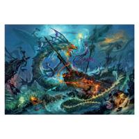Clementoni legpuzzel the underwater battle, 3000st.