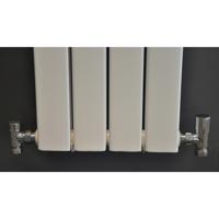 Wiesbaden Luxe Radiator Aansluitset Haaks Chroom Wiesbaden Luxe Radiator Aansluitset Haaks Chroom