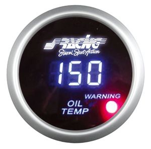 Simoni Racing Digitaal Instrument - olietemperatuur - 52mm SROTD