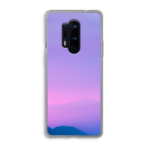 Sunset pastel: OnePlus 8 Pro Transparant Hoesje